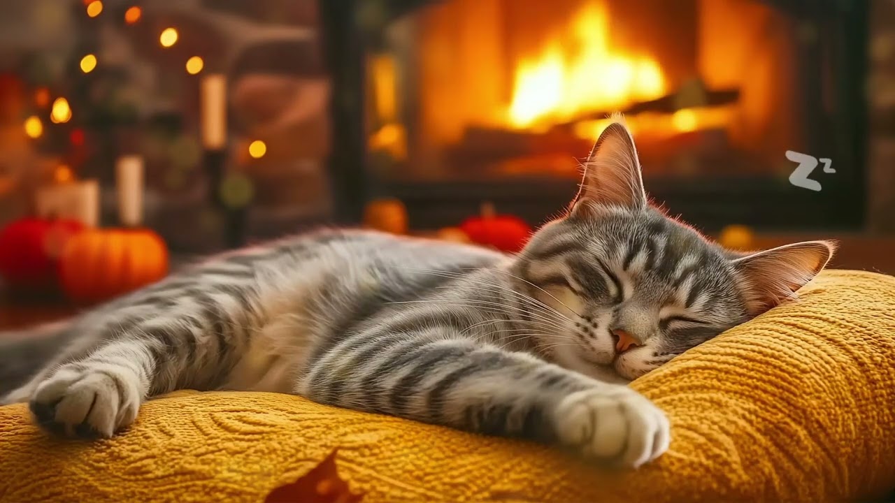 12 Hours Cat Healing Music 🐈 Soothing Sounds 🐱 Kitten Sleep Music | Gentle Piano & Healing Vibes