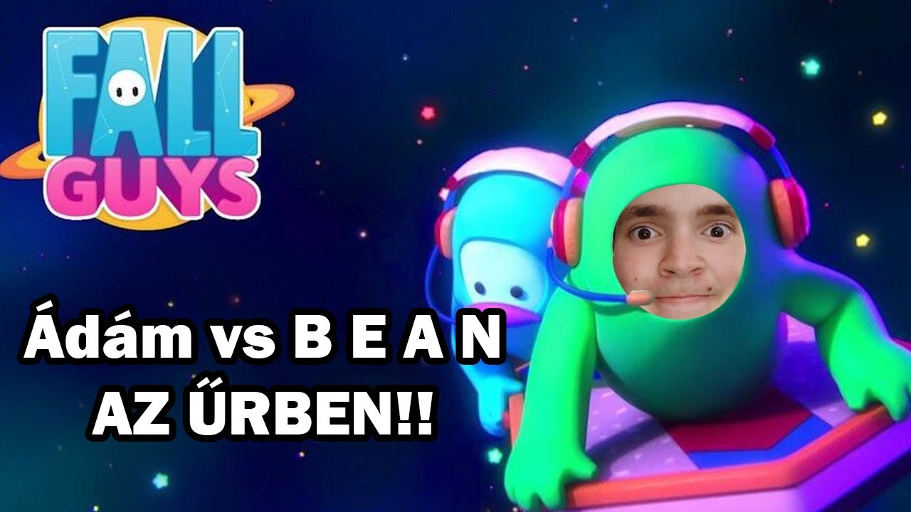 Ádám vs. B E A N AZ ŰRBEN!! (Fall Guys) - Ádám Stream Highlights