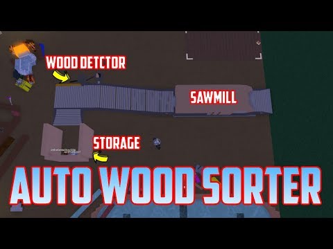 lumber tycoon sawmill setup wood sorting tutorial