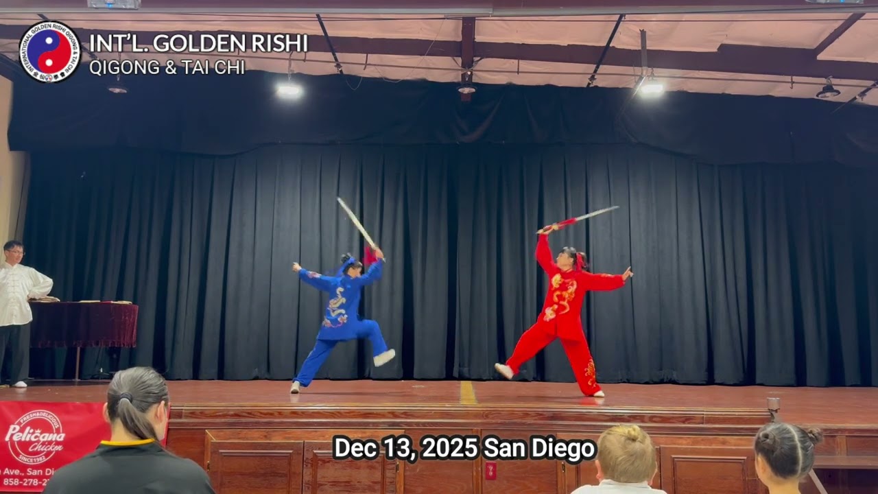 Sword at 2025 Golden Rishi Holiday Party