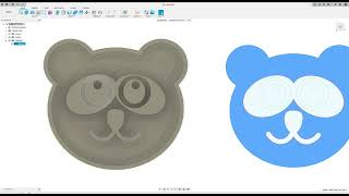 Quick and Dirty 2D Extruded Wall 3D Printable Wall Art. No AMS