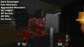 Episode 1 done quick | Doom E1M4, E1M5, E1M6, E1M7, E1M8 | UV-max, 100% | Dark Passenger 1.2