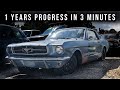 65 Mustang Restomod Timelapse