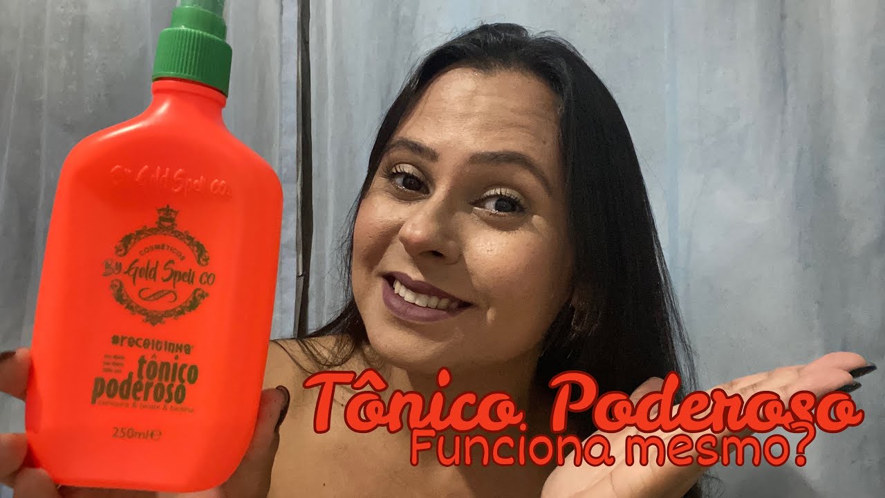 TÔNICO PODEROSO GOOLD SPELL. FUNCIONA MESMO? #everkcosmeticos # ...