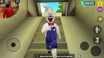 Scary Stranger 3D - New Levels Update New Chapter Ice Scream 4 and Mr Grumpy (Android,iOS)