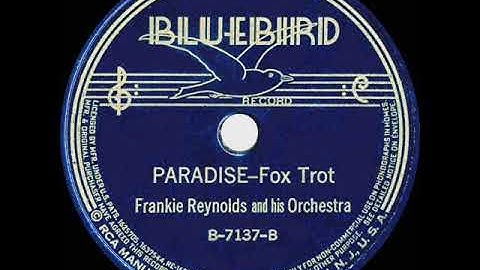 1937 Frankie Reynolds - Paradise (instrumental)