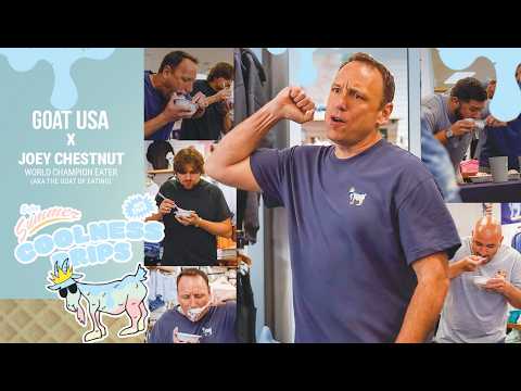 Joey Chestnut vs. GOAT USA | Ice Cream Eating Competition