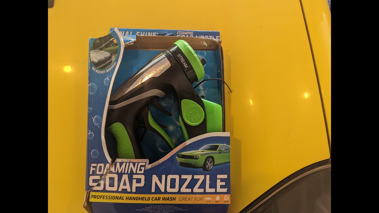 Viking Car Care Foaming Soap Nozzle Review - YouTube