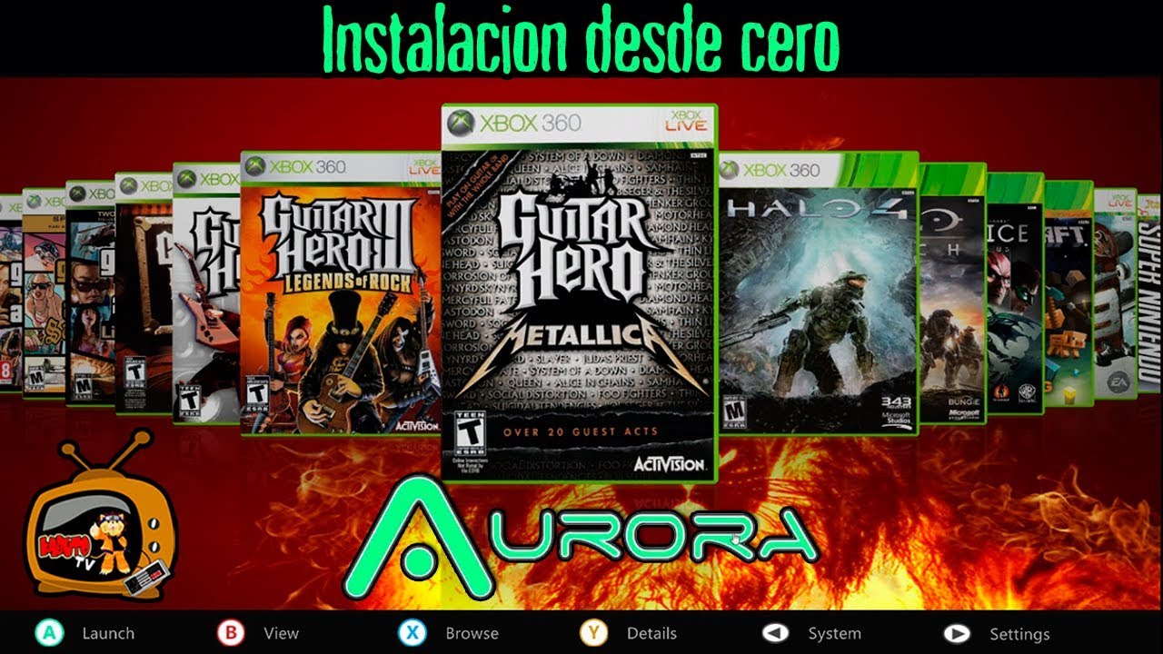 Como instalar Aurora en tu Xbox 360 con RGH de manera ...