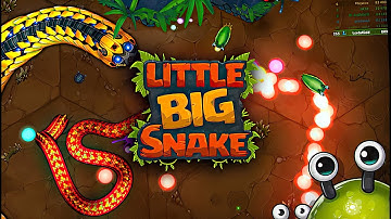 Little Big Snake .io Gameplay Walkthrough 4 | Team Play Mode