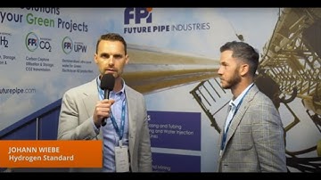 Exclusive Interview Carlos Escobar of Future Pipe Industries at Connecting Green Hydrogen Europe