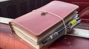 Journal & Planner Flip ✨ A6 Travelers Notebook Setup 🩷