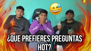 QUE PREFIERES PREGUNTAS PICANTES CON LOS INTEGRANTES DEL TEAM *Lucas V