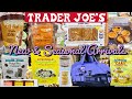 Trader joes new spring arrivals  grocery hauls  review