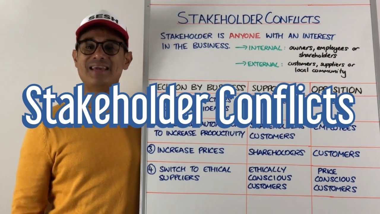 Stakeholder Conflicts