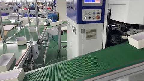 RB380 and RB380 A/B Automatic rigid box making machine (toothbrush box)