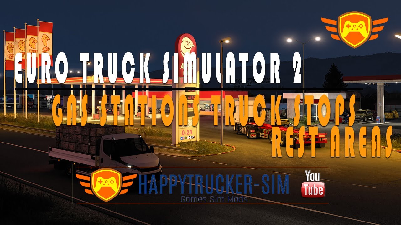 [ETS2][DLC]WEST BALKANS GAS STATIONS TRUCK STOPS REST AREAS |EURO TRUCK SIMULATOR 2 [WEST BALKANS]