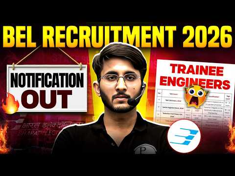 BEL Recruitment 2026 | Trainee Engineer Notification Out | Eligibility, Salary & Apply Process