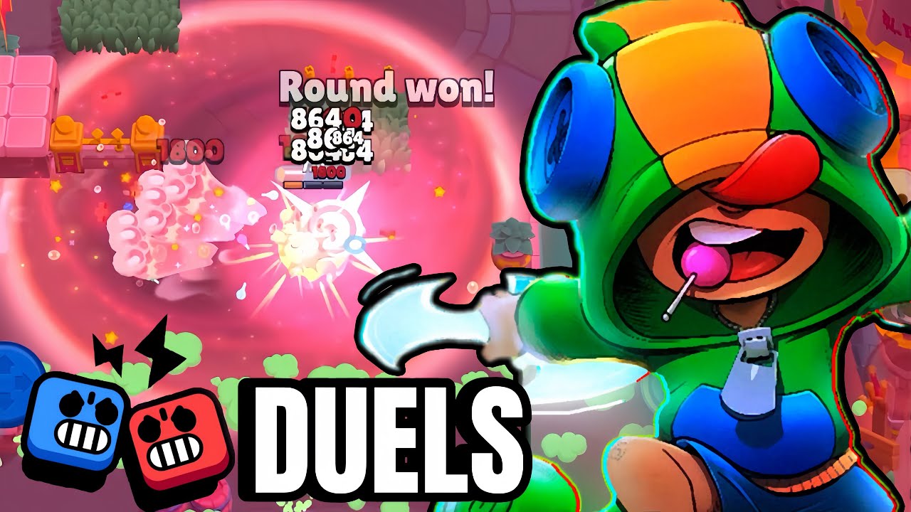 Brawl Stars Leon 1v3 Mastery! Epic Duels Gameplay