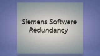 Software Redundancy   Part 1 - Introduction