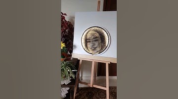 Portrait String Art Lebanon Customized gifts#stringartlebanon #stringart #portrait