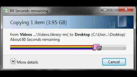Nyan Cat Progress Bar