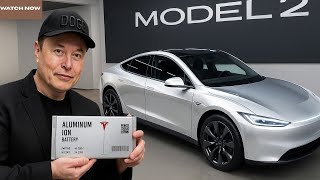 Tesla Model 2 2026: $15,990 EV with Breakthrough Aluminum-Ion Battery | Elon Musk Leak