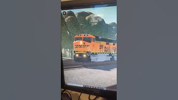 BNSF Ethanol with a AC44C4M & A C44-9W