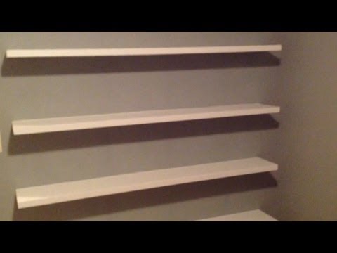 How to Build Sleek Free-Floating Wall Shelves!