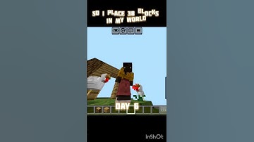 day 6 placing one block per each subscriber I got 🤯🤯#minecraft #gaming #minebro