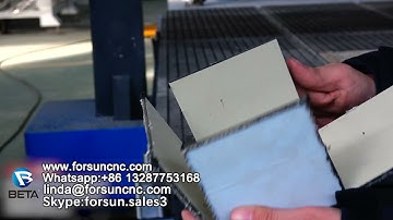 ATC CNC Router for Alucobond ACM v grooving and cutting