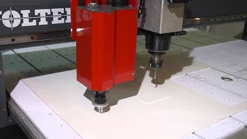 PVC cutting by VOLTER tangential knife