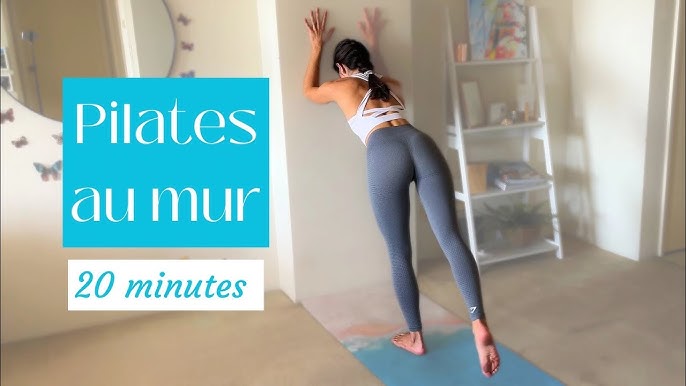  Pilates au Mur pour les Femmes: Plus de 50 Exercices avec  Tutoriels Vidéo et Photos Étape par Étape, Défi Sculpture & Tonification  des Fessiers en 30 Jours