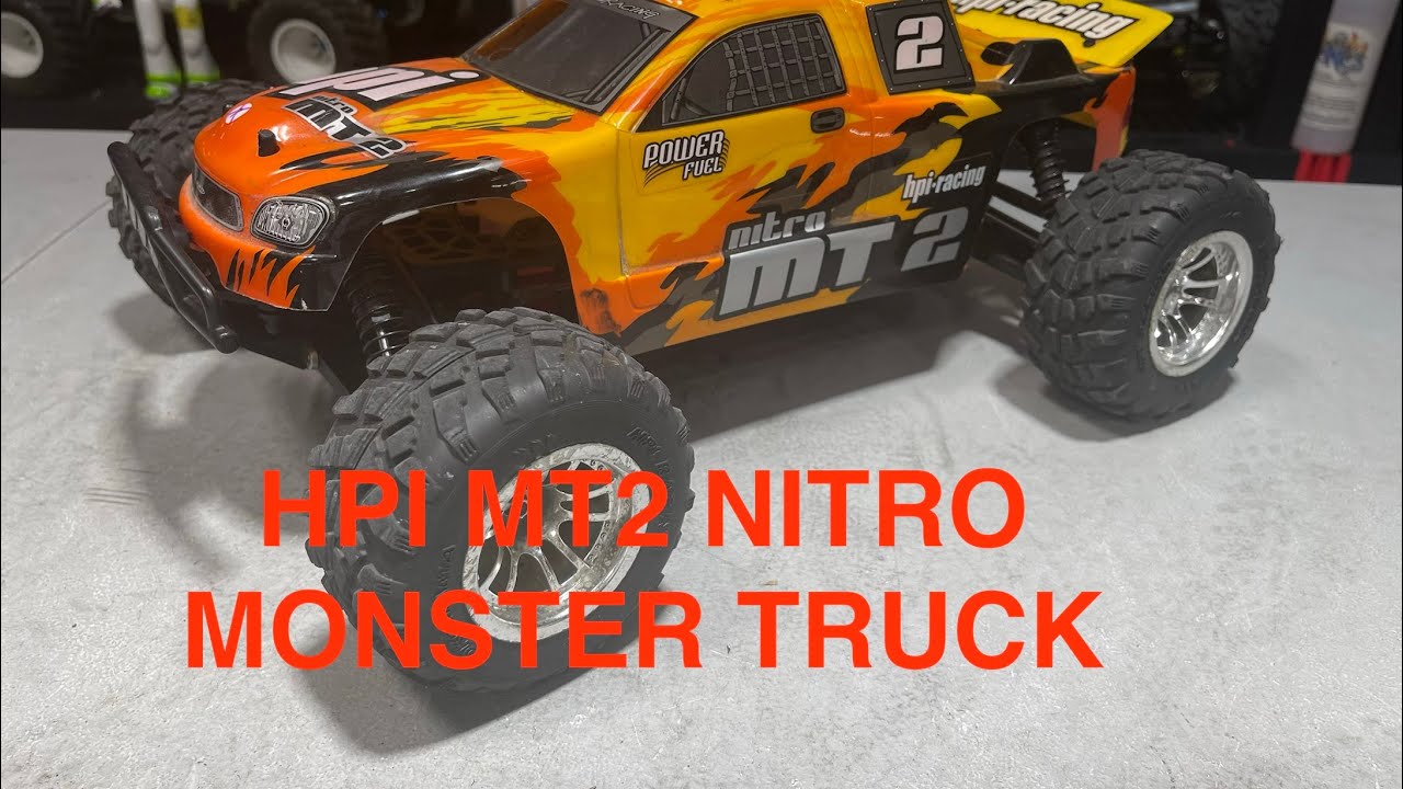 HPI RS4 MT2 Nitro 1/10th Scale Monster Truck - YouTube