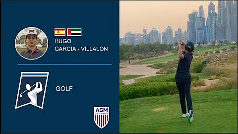 Hugo Garcia-Villalon 2 | Recruiting Golf | ASM Sch...