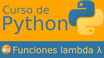 Funciones lambda λ o funciones anónimas en Python