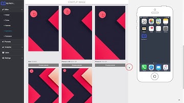 Editor overview   The Application tab
