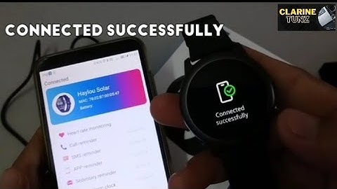 Cara connect smartwatch HAYLOU SOLAR ke apps HAYLOU FIT⌚📲
