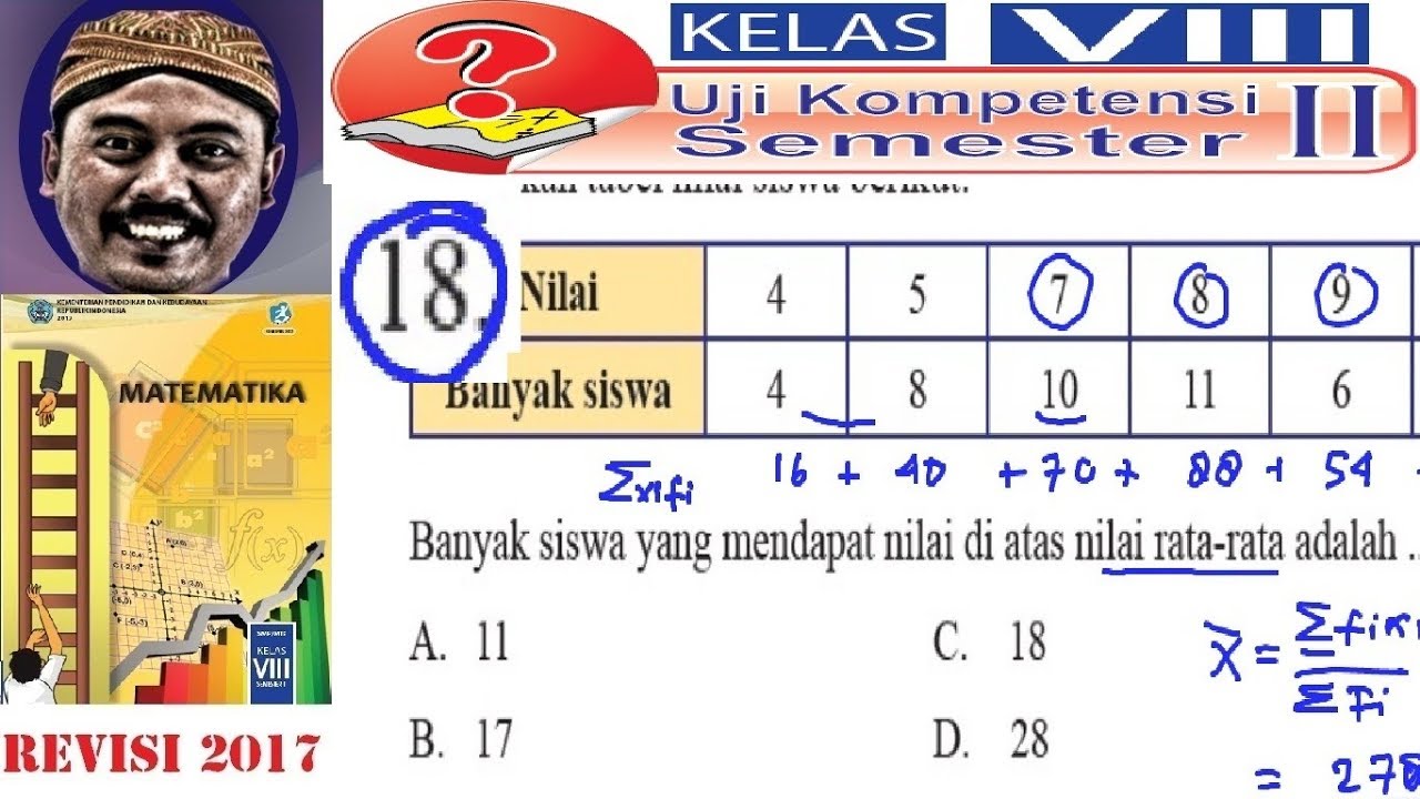 Pembahasan Soal Uas Ujian Akhir Semester 2 Kelas 8 Bse K 13 Rev