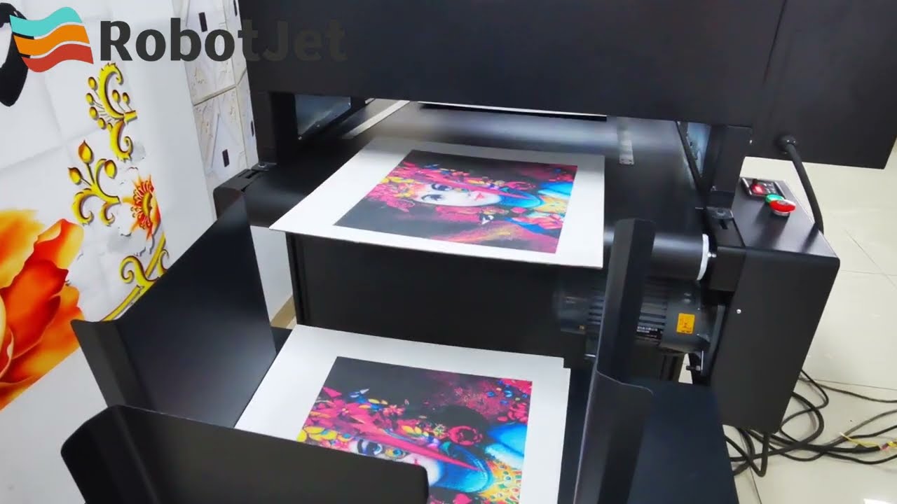 Robotjet single pass digital printer 