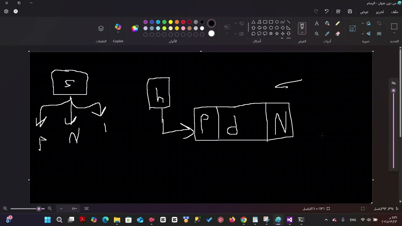 كورس ال Data structure -شرح الجزء العملى بال double linked list