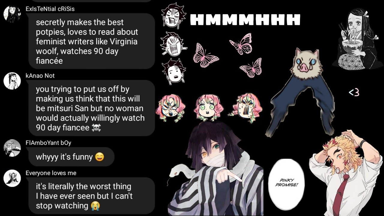 KNY texts- Let's Play A Game #demonslayeranime #kny #demonslayer