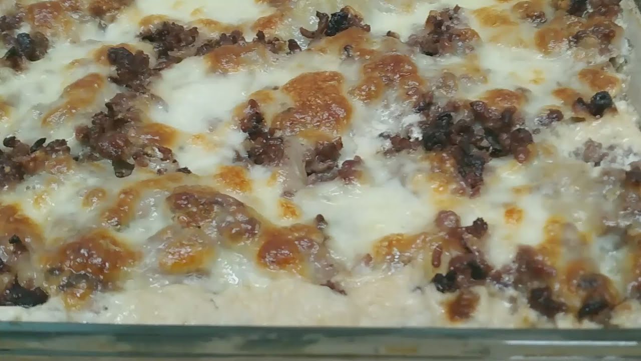 Potato and minced meat gratin! YouTube