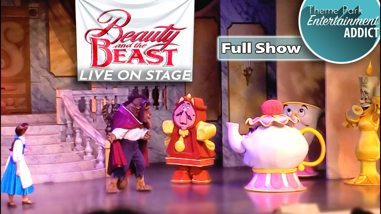 🎭FULL Show: “Beauty and the Beast – Live on Stage”! Filmed in 2024 ft. at 🎡Hollywood Studios Florida
