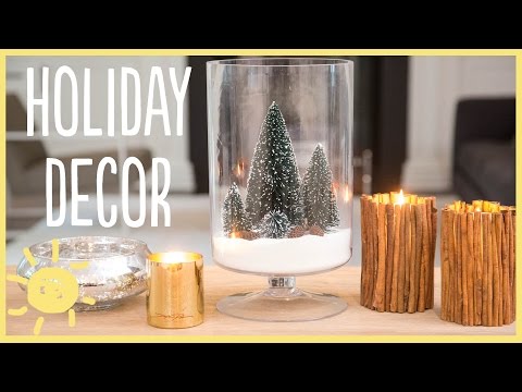 DIY | Holiday Decorations (Cute & Easy!!!)