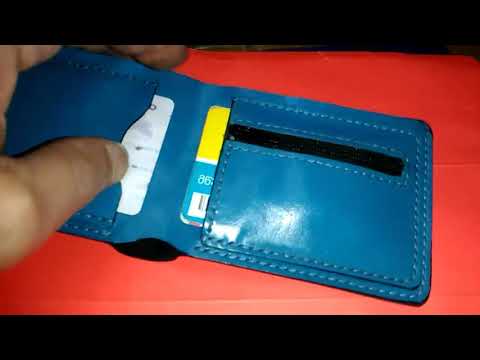 ნატურალური ტყავის საფულე ხელნაკეთი