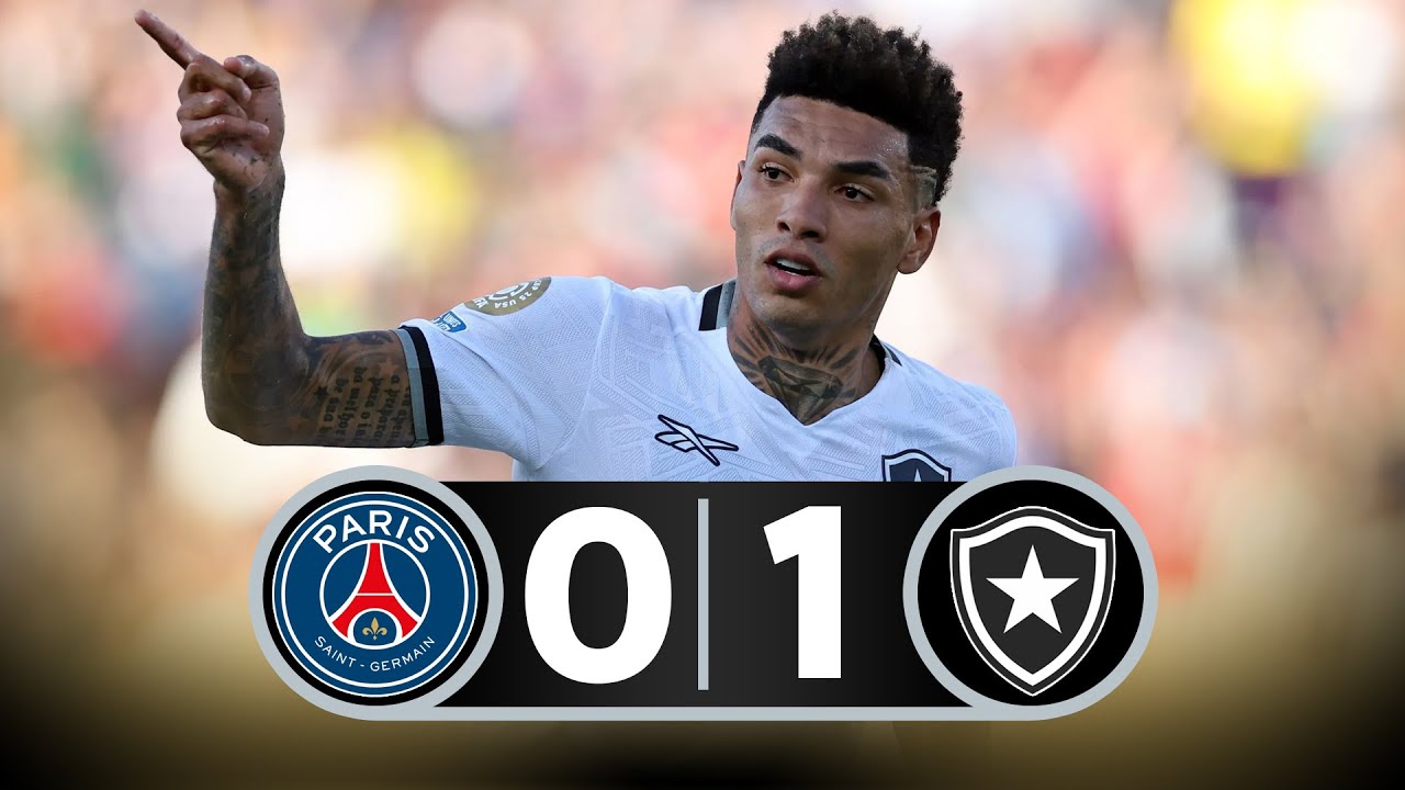 🇫🇷 PSG 0 X 1 BOTAFOGO 🇧🇷 ⚫⚪ 🏆Mundial 2025 🎙️Luis Roberto ⚽ melhores momentos