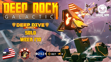 Deep Rock Galactic — Solo Engineer Elite Deep Dive [Week 170] (Hunter