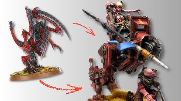 MECHANISED TYRANIDS? | How to kitbash a GSC "Lictor"