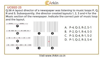 Q58 of UCEED 23 solved. #UCEED #CEED #NID #NIFT #NATA #onlineclasses #designEntranceExams